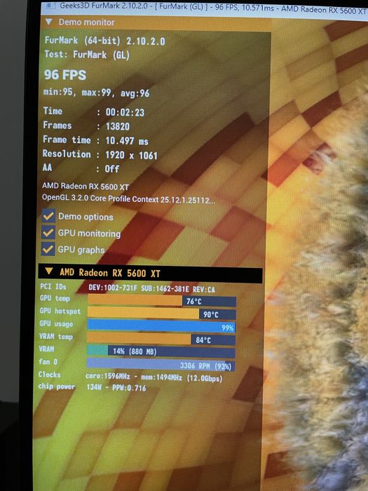 Placa video amd rx 5600xt msi