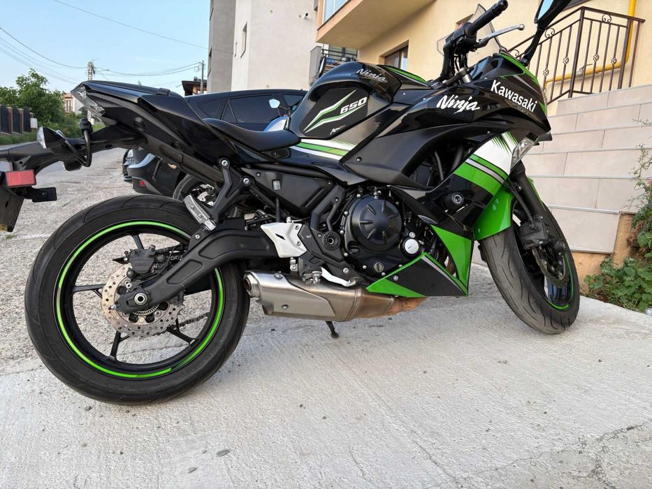 Kawasaki Ninja 650, impecabila, 68cp, 10.000km