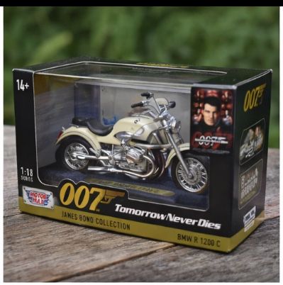BMW R 1200 C – 007 James Bond | Machetă 1:18 NOUĂ