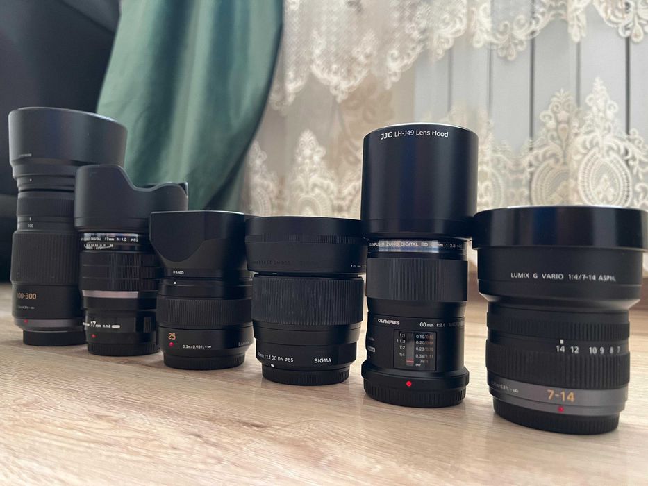 Профессиональный парк камер Lumix G9 + ТОП-оптика
