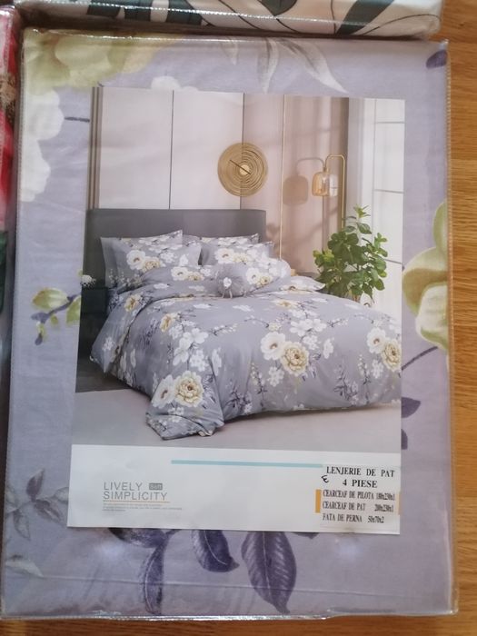 OFERTA Lenjerie de pat 4 piese