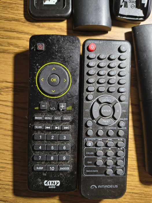 Telecomenzi sound bar sau radio cu internet Amadeus, JVC, Pinell, Medion,Tivoli, Philips