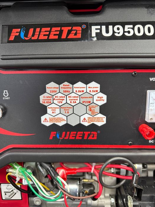 Газовый бензиновый генератор FUJEETA 8 5kv