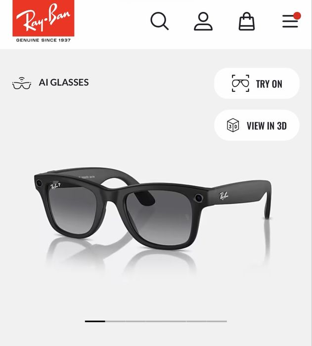Rayban Meta Wayfarer Polarized