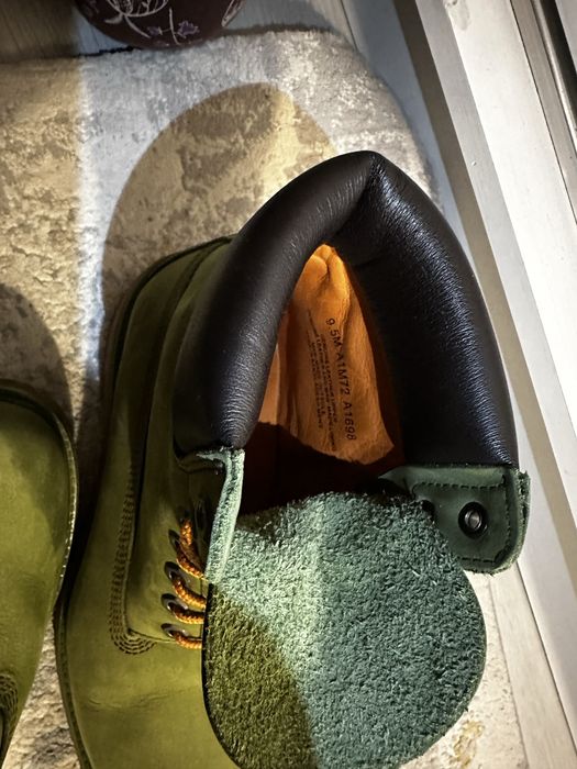 Bocanci Timberland 6 inch Premium Green 9.5 US