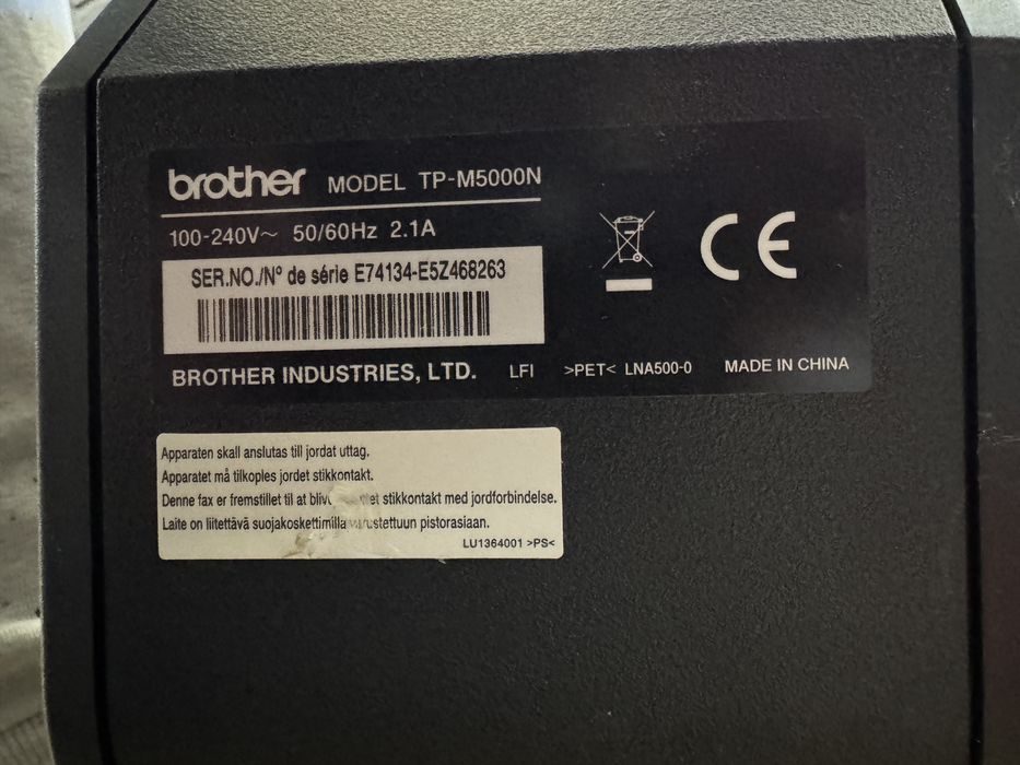 Imprimanta Brother TapeCreator pro