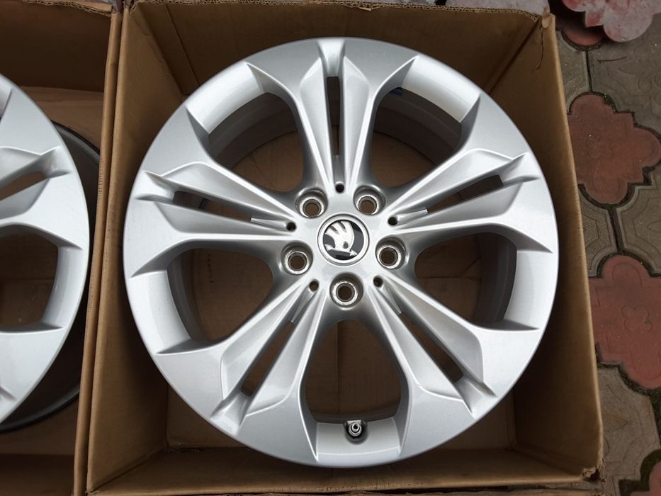jante aliaj 17; 5x112; Skoda Octavia 4, Octavia 3, Octavia 2, Superb 2