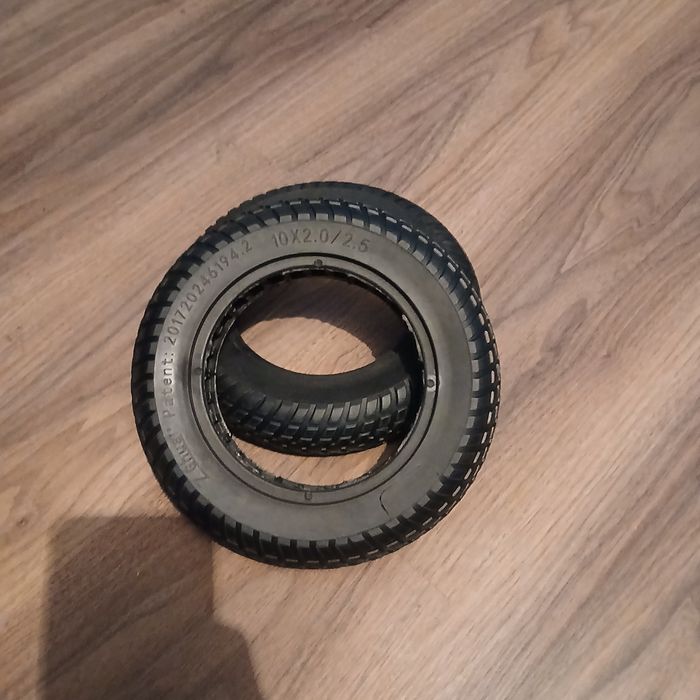 SET 2x Anvelopa Cauciuc plin 10x2 inch pentru Trotineta Electrica Xiao