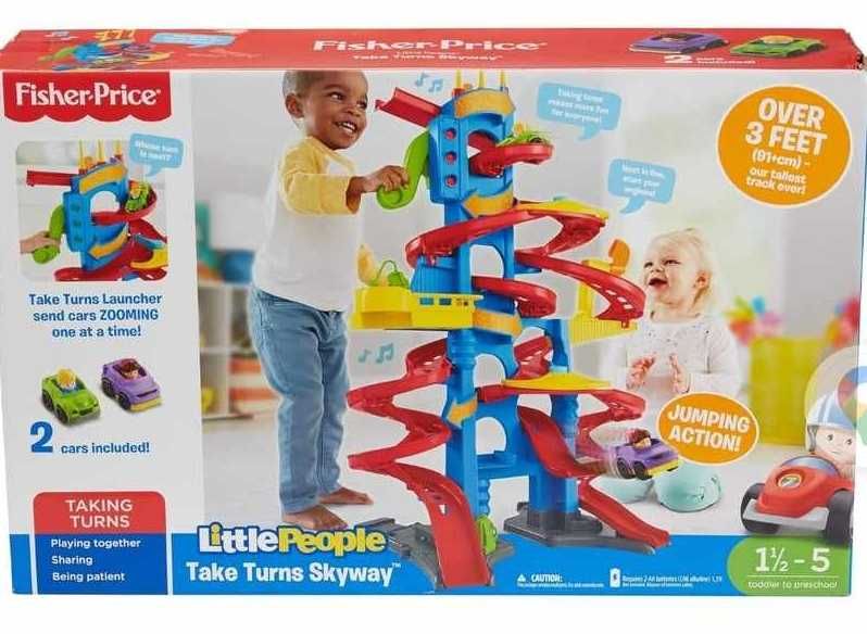 Детска писта с 2 колички Fisher Price