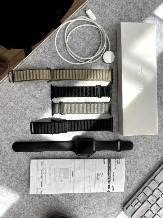 Apple watch Series 10 46mm Jet Black Гаранция 1 г.