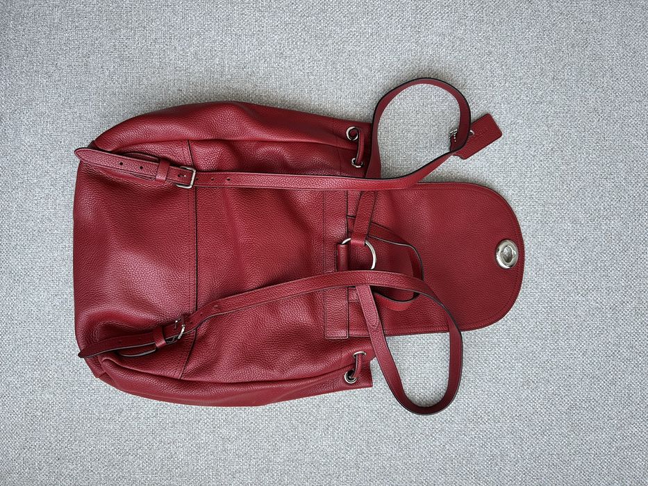 Раница Coach натурална кожа