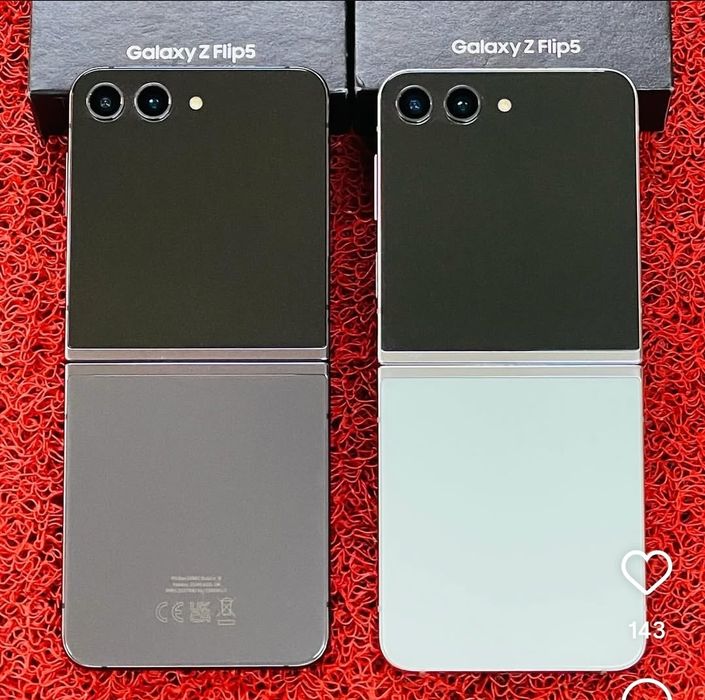 Samsung Z Flip 5  512/256Gb orginal 1 yil kafolotli