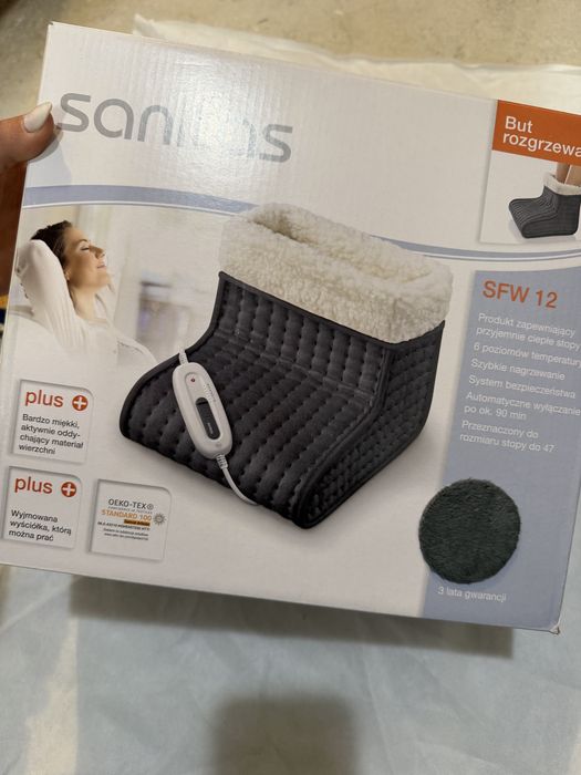 Затопляща се грейка за крака Sanitas