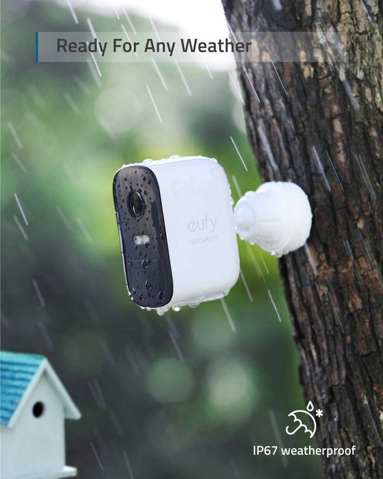 Sistem de supraveghere video eufyCam 2C Security, 3 camere,HD 1080p,sigilat