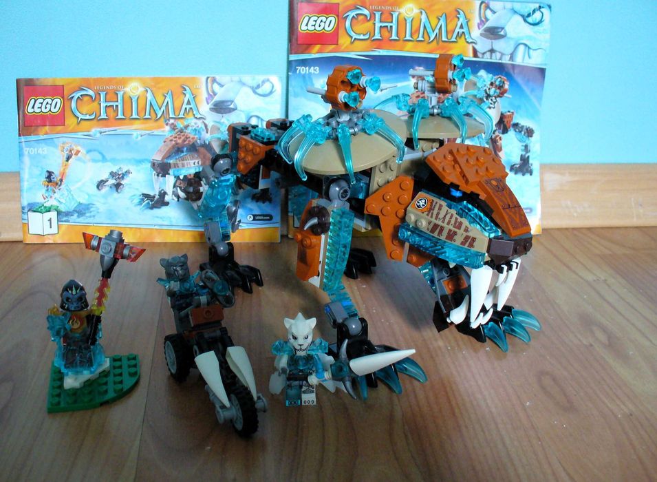 LEGO® Legends of Chima - модели 70141, 70224,70001 и 70143