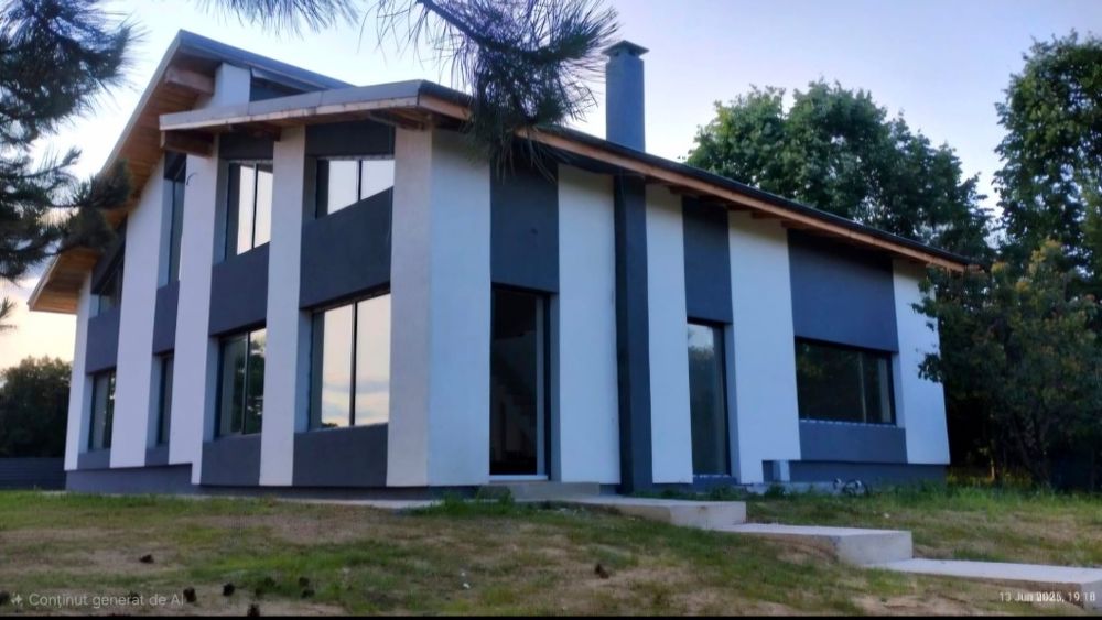 Casă moderna Hlincea 170 mp – teren 1500 mp – living  spectaculos