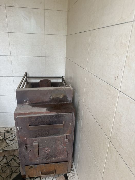 Печь железная для бани