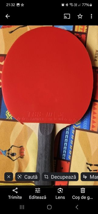 Paleta tenis de masă carbon