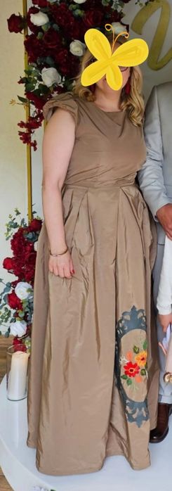 Rochie Mathilde, broderie manuală