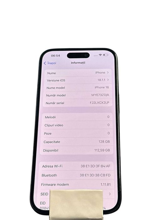 Iphone 16 128Gb / Amanet Cashbook Deva