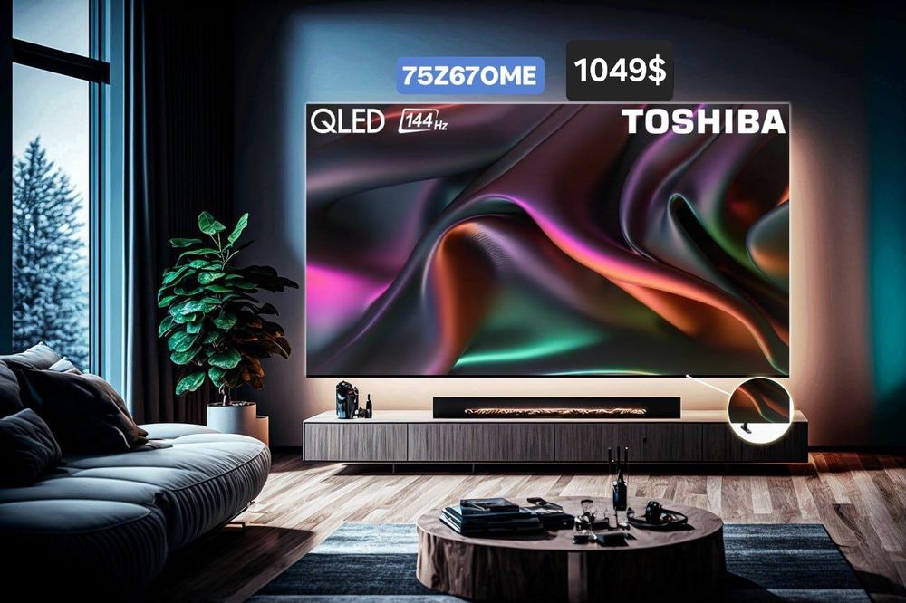 Toshiba TV 4K QLED / Televizor / Телевизор