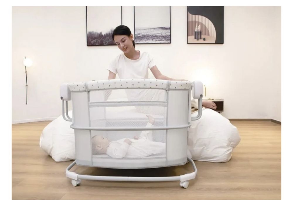 Электрическая люлька-манеж