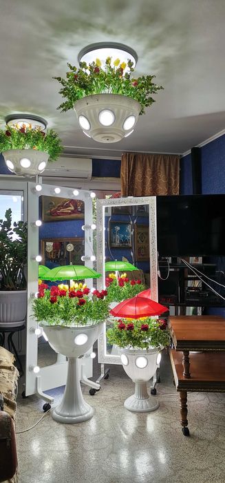 Зеркала в раме. С подсветкой, и без