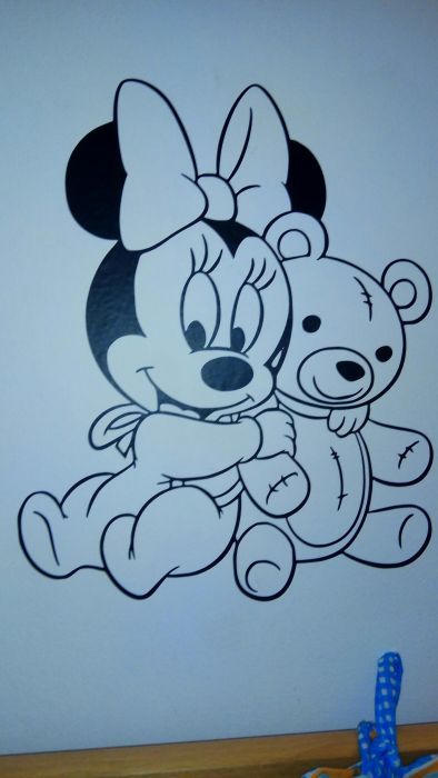 Autocolant wall sticker camera bebe