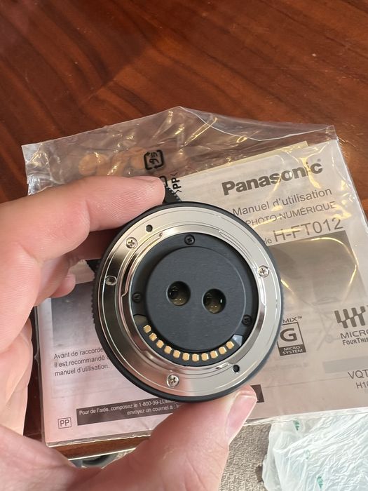 Obiectiv panasonic 12,5mm 3D, nou, nefolosit