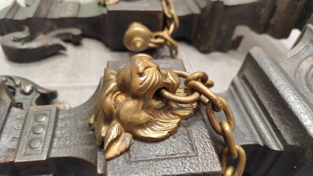 Антикварни Орнаменти за Камина / Андрони / 19ти Век