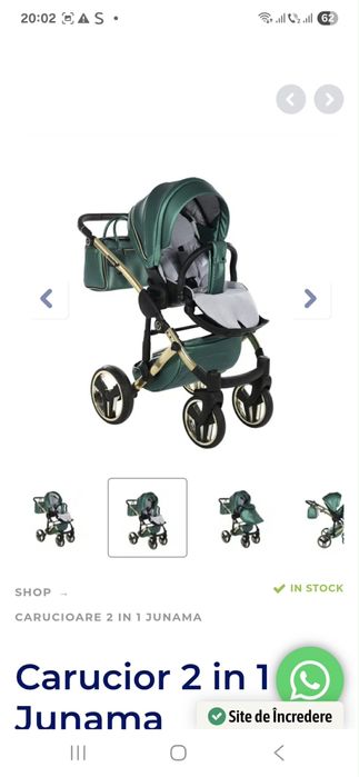 Caruț junama 2 in 1