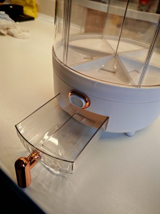 Recipient dozator/dispenser alimente uscate, cereale, cafea