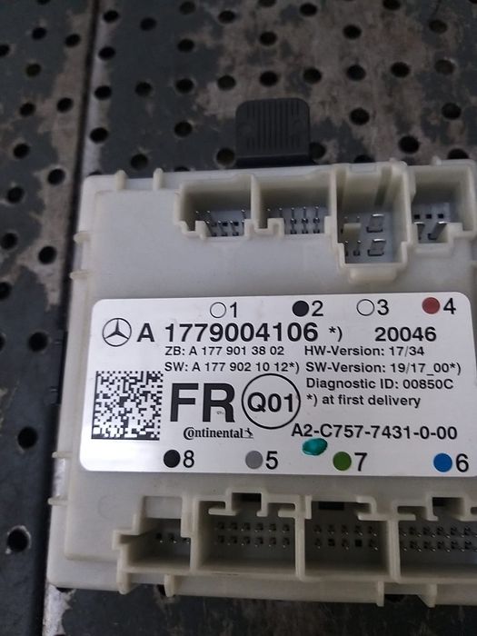 Modul calculator usa dreapta fata mercedes a class w177 a1779004106