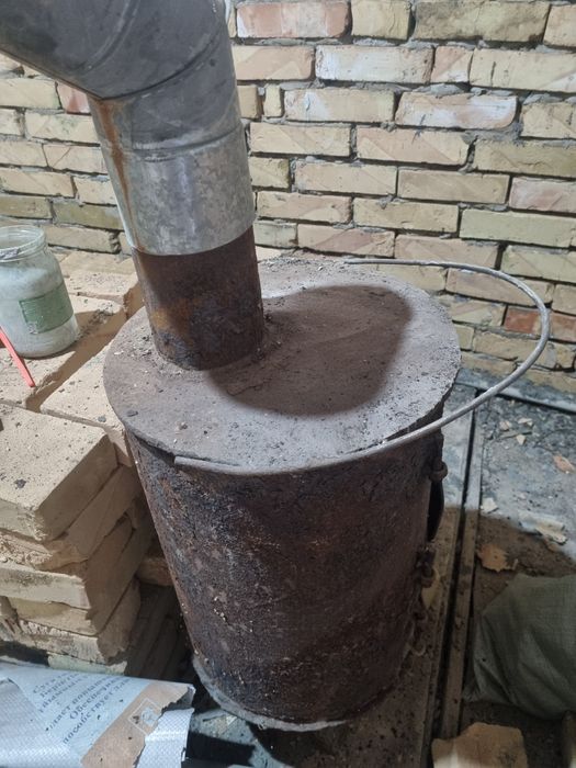 Продам печь отопительную б/уная