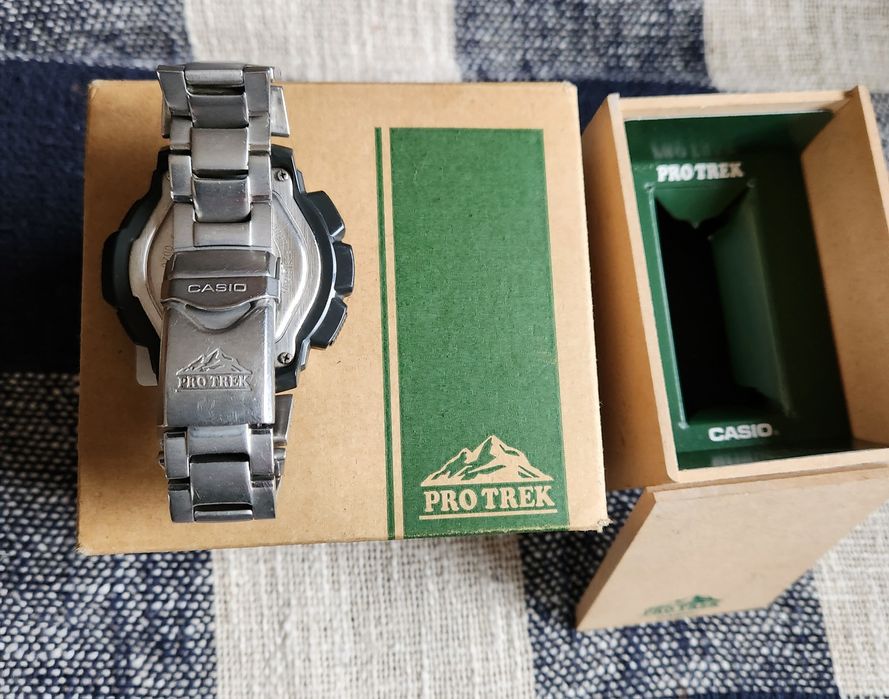 Casio Pro-Trek sensor solar