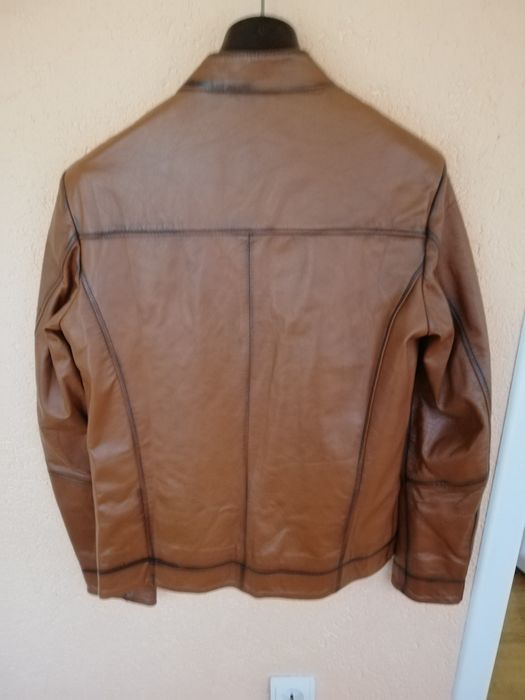 Geaca piele bărbati Golf Club M