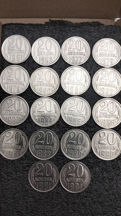 Тиындар Сатылады.Продам монеты СССР