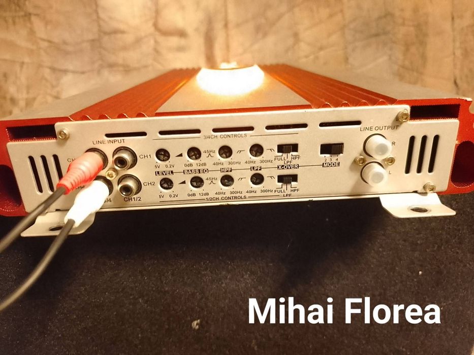 Subwoofer JBL , amplificator Spectron kit cabluri