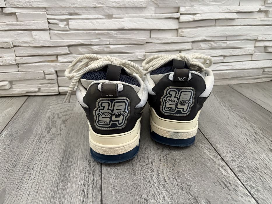 Обувки louis vuitton skate navy blue
