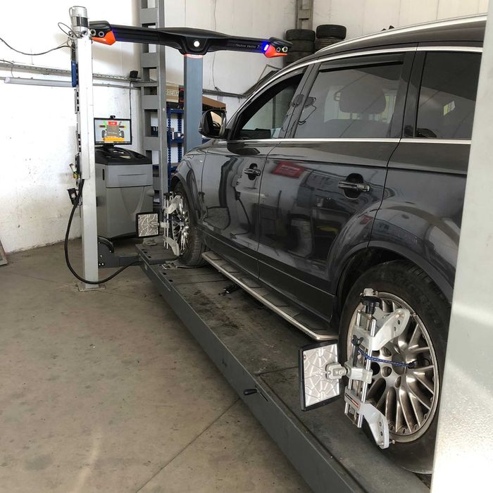 BMW 3d Стенд Регулиране на Геометрия Сходимост Страничен наклон