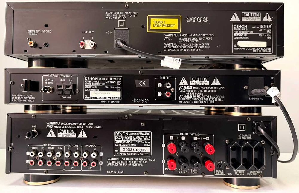 Amplificator PMA-480R + CD DCD-625 ASLC + Tuner TU-580RD Linie Audio Denon Amplificare High-End