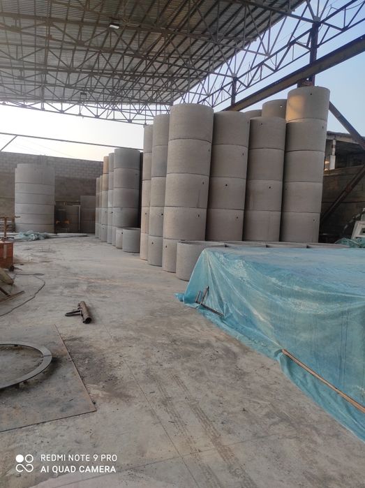 Кольца для канализации   Бетонные колодцев 220 000 сум