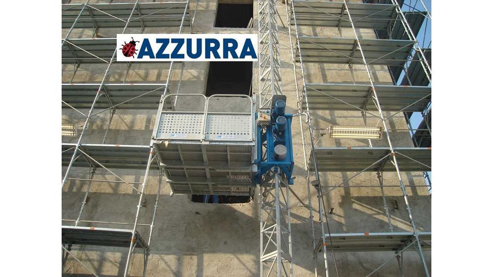 Lift santier boblift 450- 2000kg schele autoridicatoare , nacele cablu