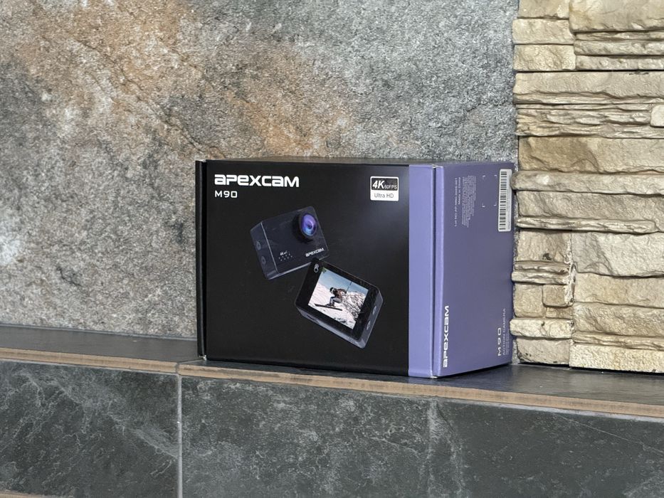Cameră Acțiune Apexcam M90 4K UltraHD/ Nou, Sigilat