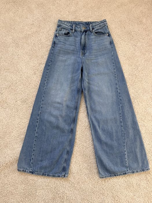 Blugi wide leg H&M