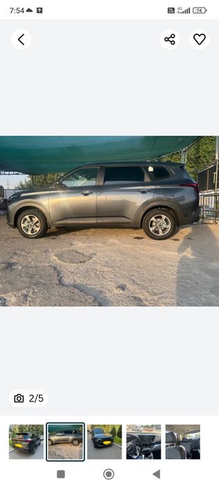 Кия каренс 2024 8 ой хеч кати бумаган петно хам йук хали янги Хиди бор