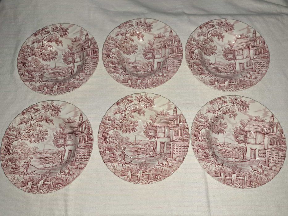 set de masa serviciu portelan englezesc Myott The Hunter 6 persoane