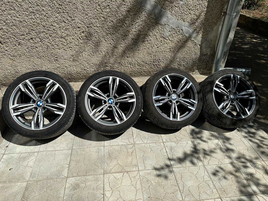 Джанти за БМВ 5 със гумите