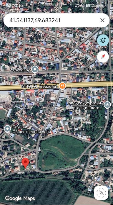 Ер сотилади Таваксай Паргос 3.5сотк