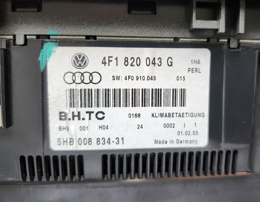 Control clima Audi A6 C6